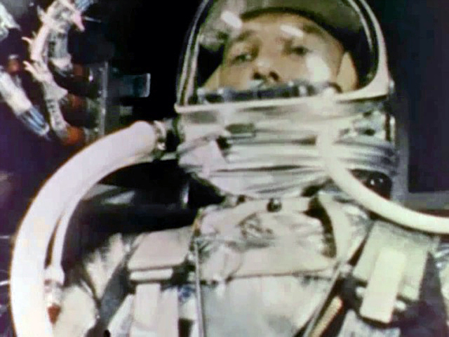 Alan Shepard First American in Space Kennedys