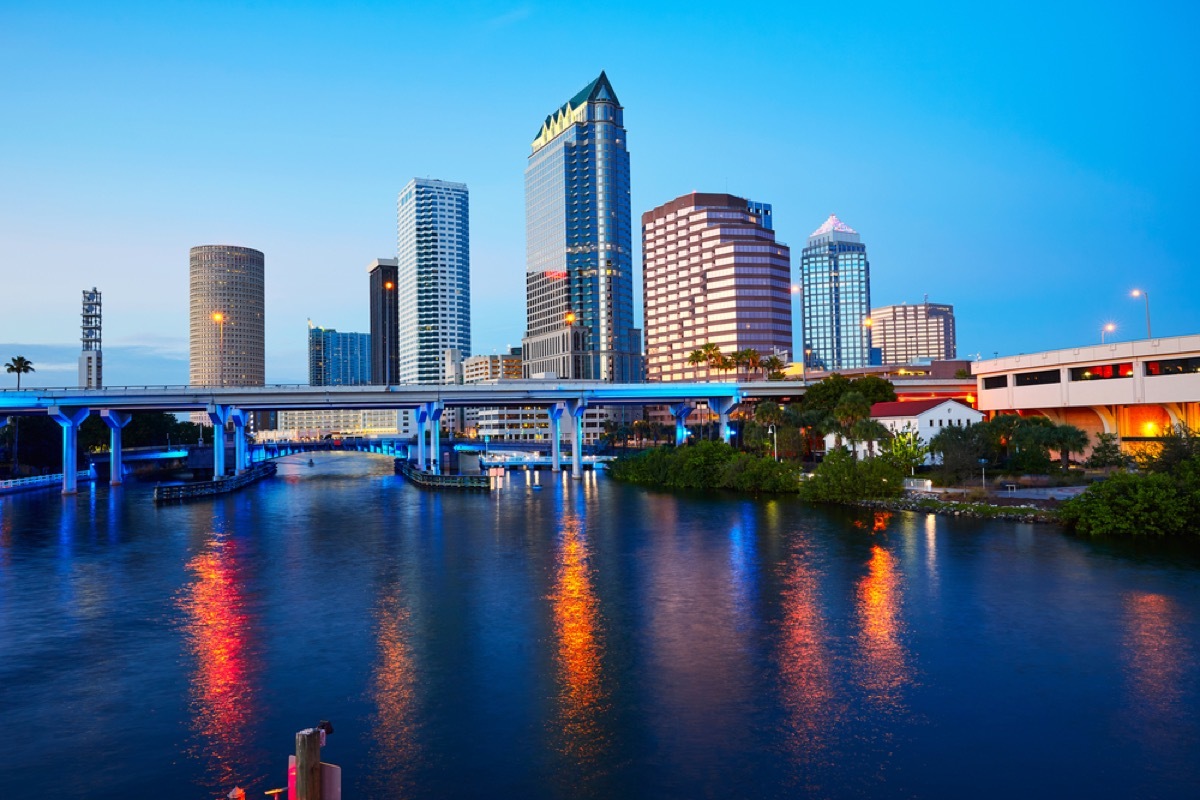 tampa florida skyline