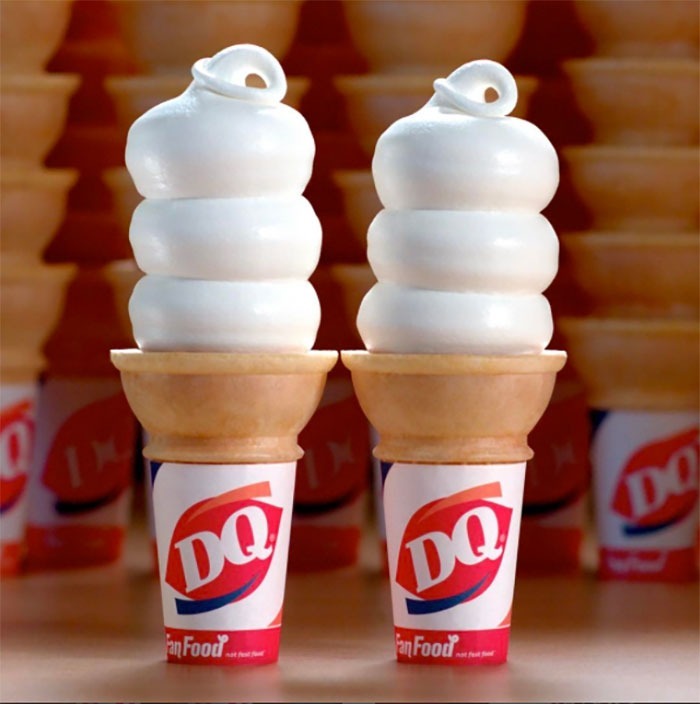 dairy queen soft serve cones