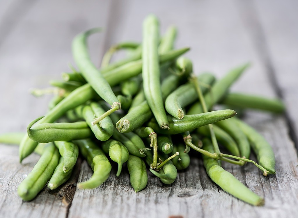 Green beans - calcium rich foods