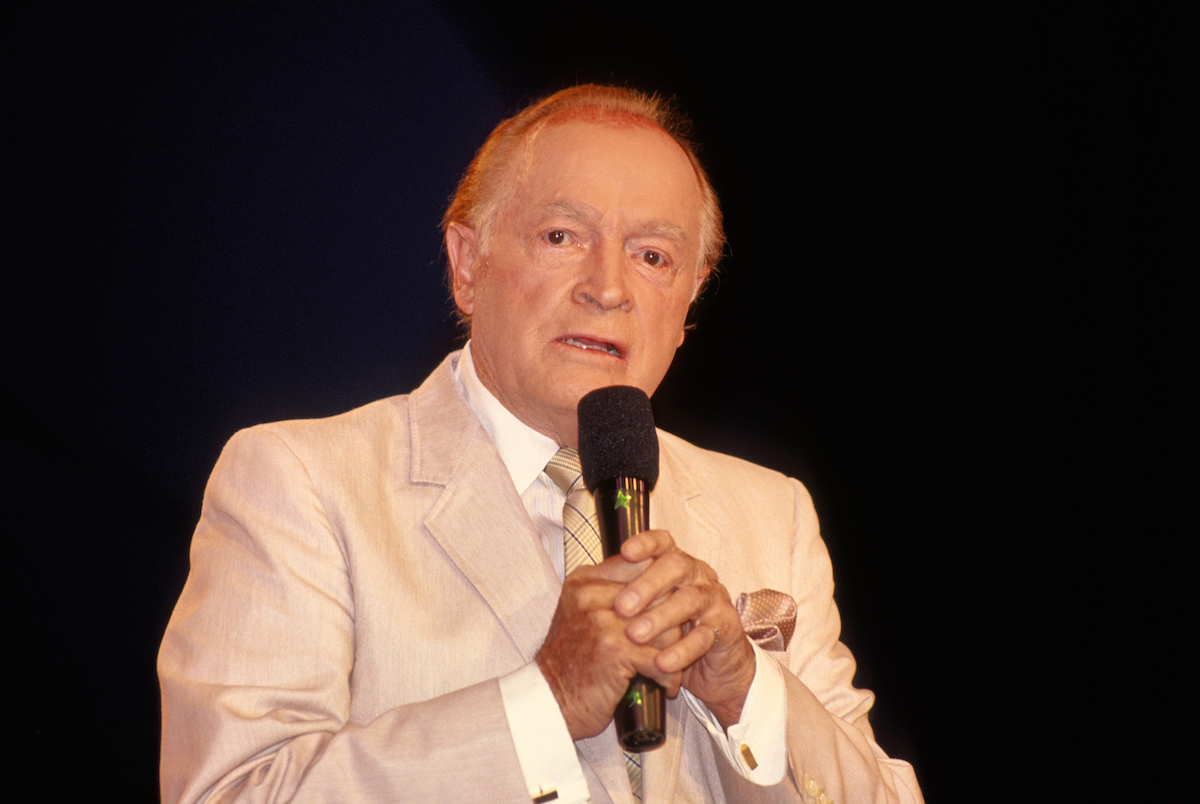 Bob Hope at the Crosby National Celebrity Golf Tournament in 1991