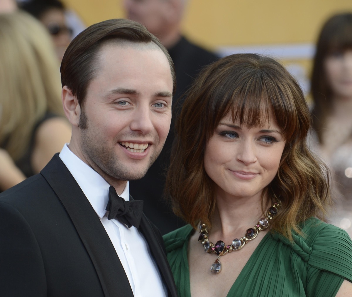 Actor Vincent Kartheiser and actress Alexis Bledel