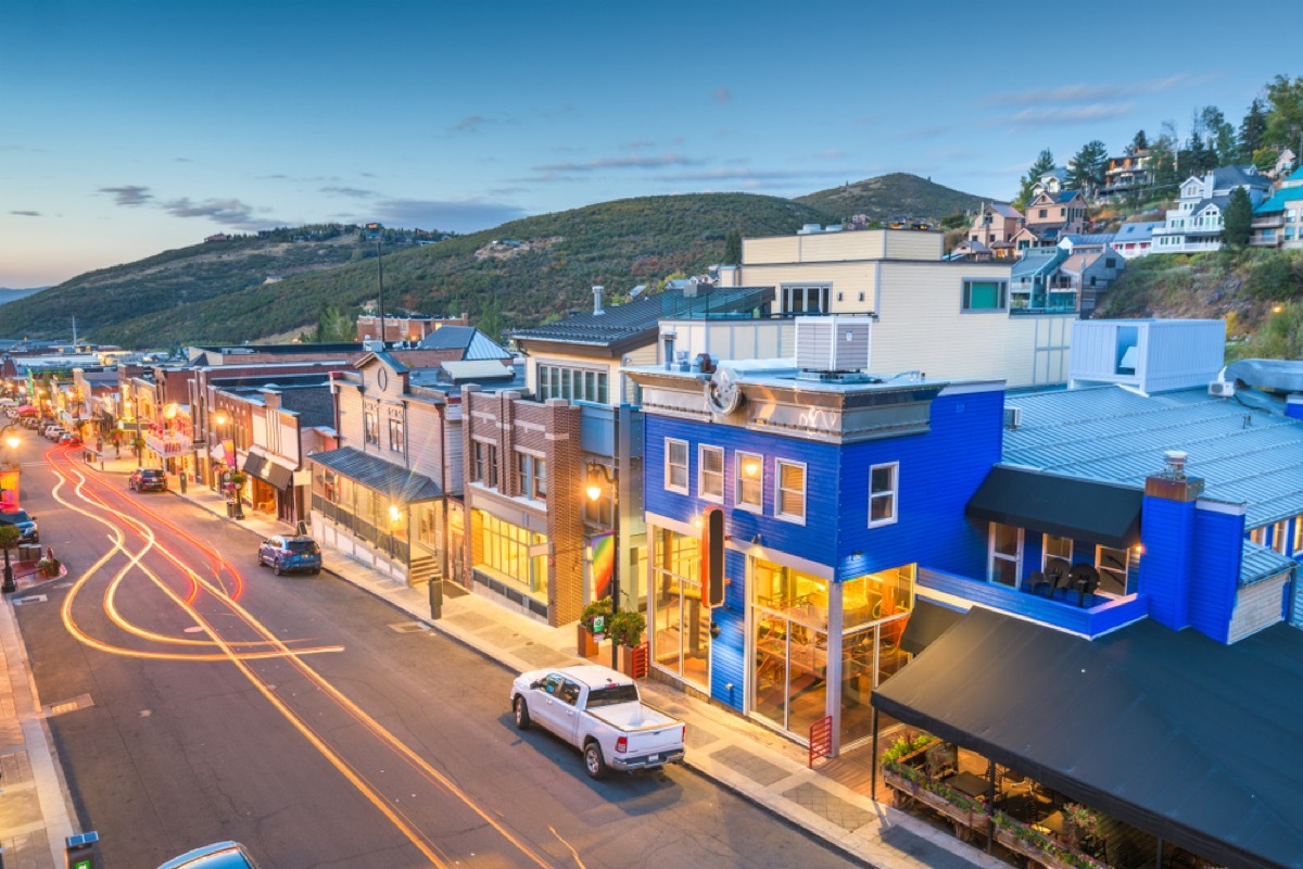 street in park city utah