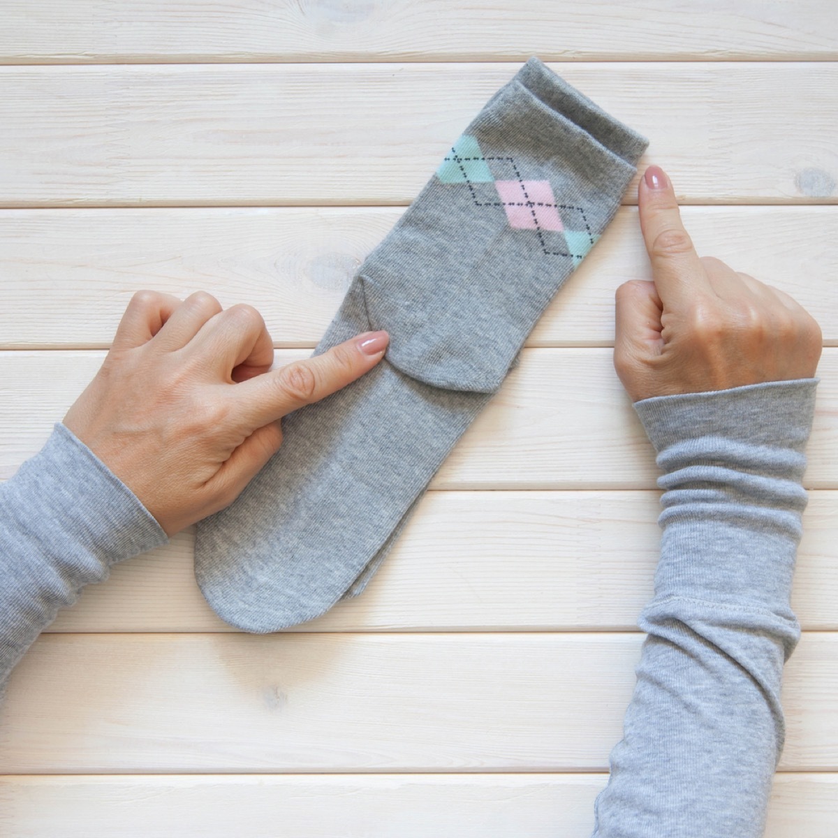 folding socks