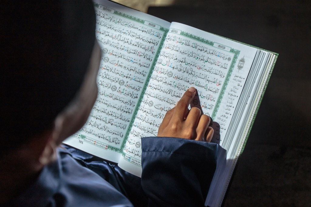 A Muslim Reading the Quran Ways Ramadan is Celebrated