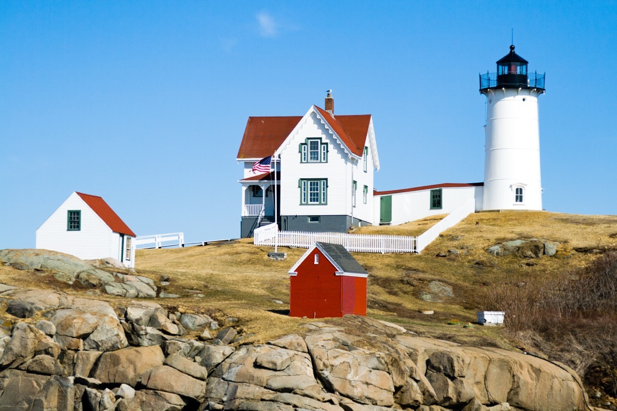 Nubble Lighthouse in Maine