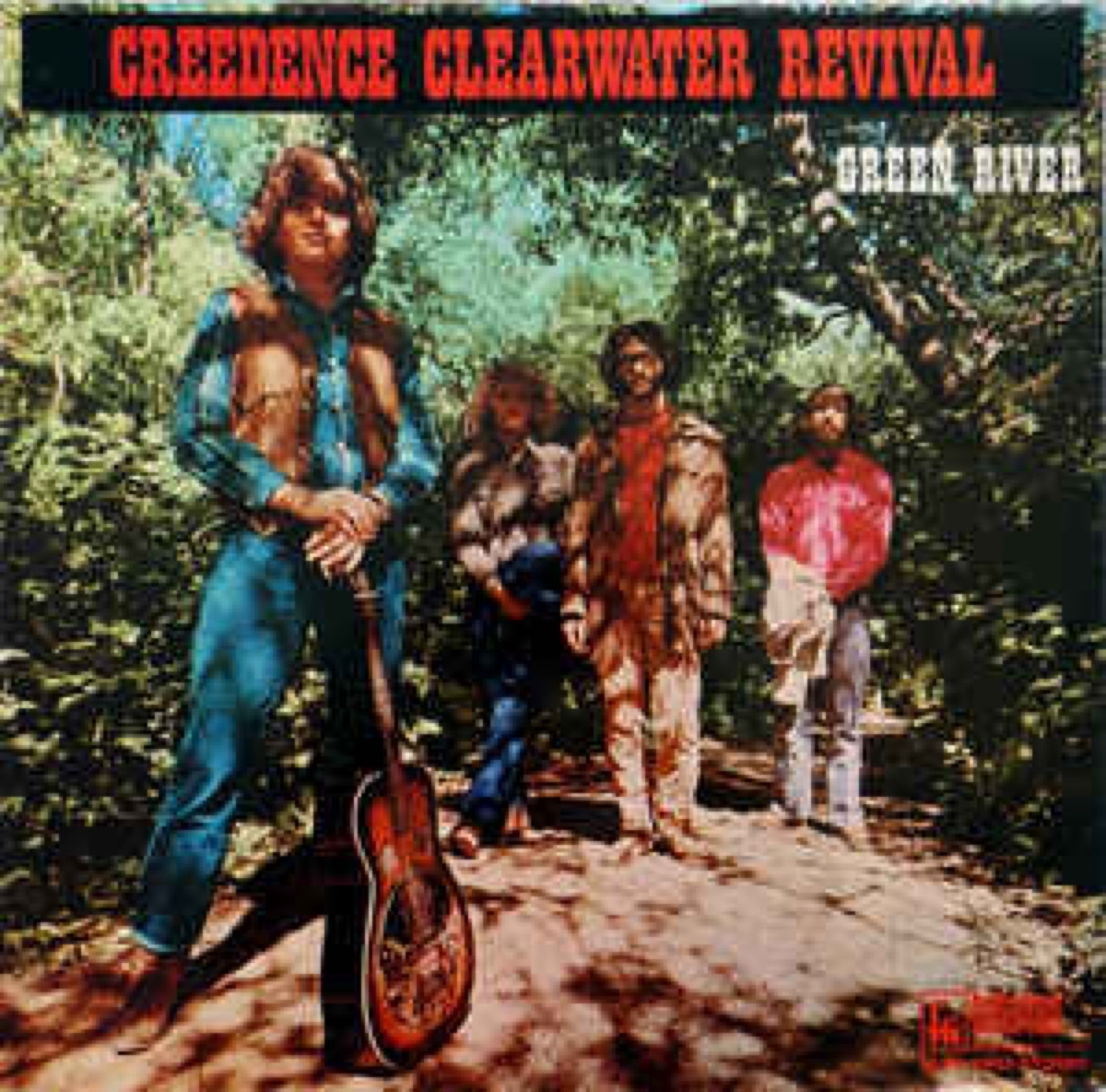 creedence clearwater revival green river album cover