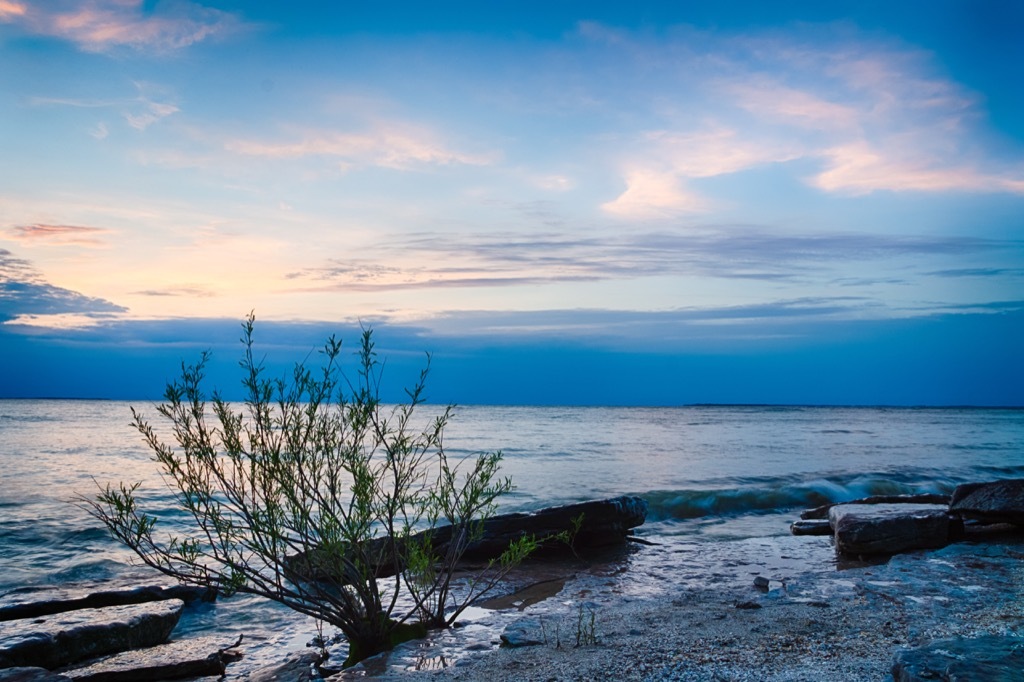 Kelleys Island Beach Ohio