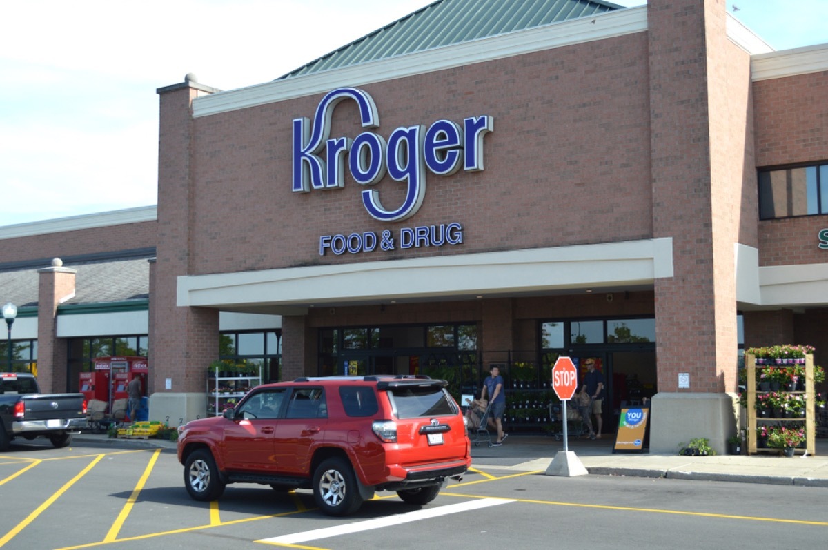 exterior of a kroger