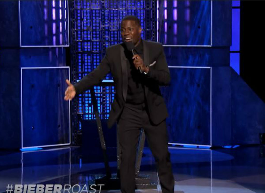 Kevin Hart roasts Justin Bieber roast lines