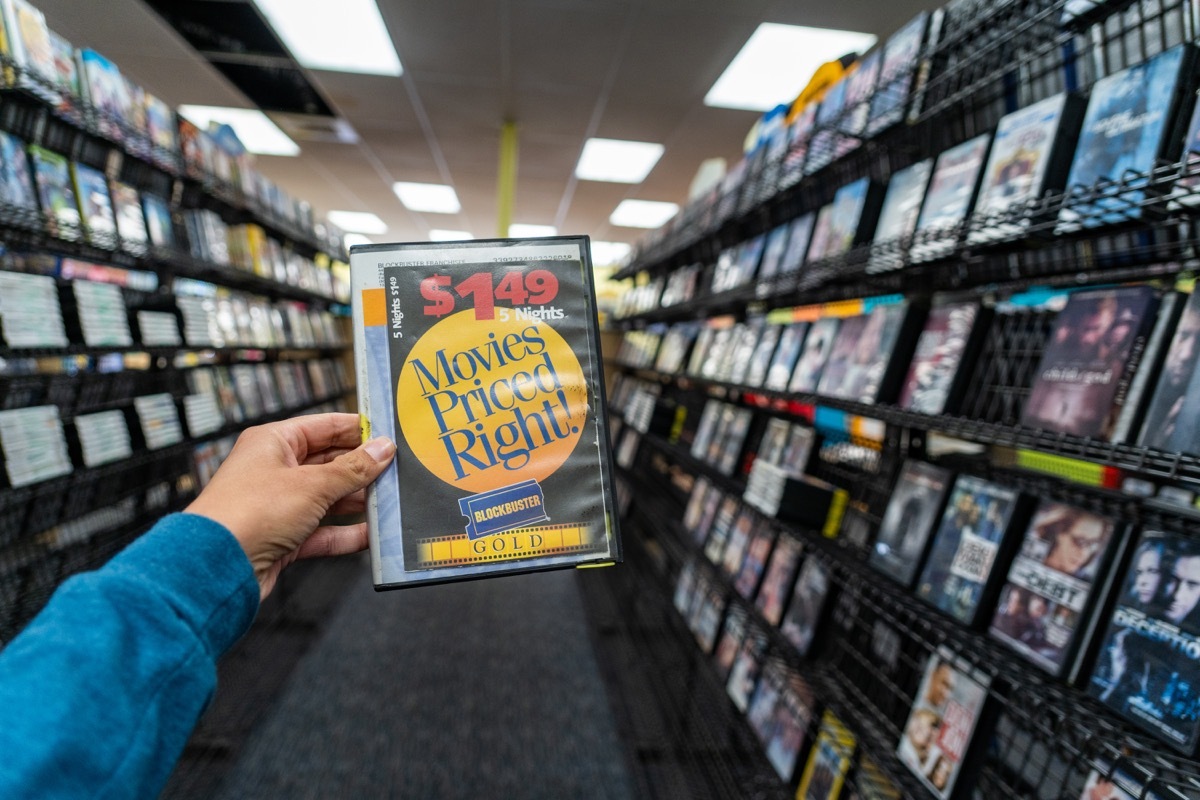 blockbuster tape vhs, 20th century nostalgia