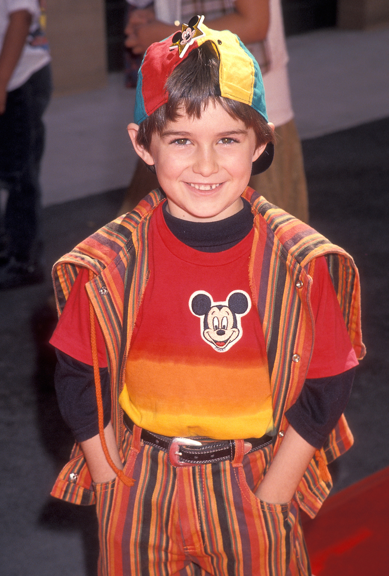 Miko Hughes at the premiere of 