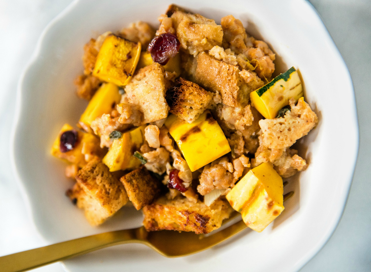 Delicata squash stuffing