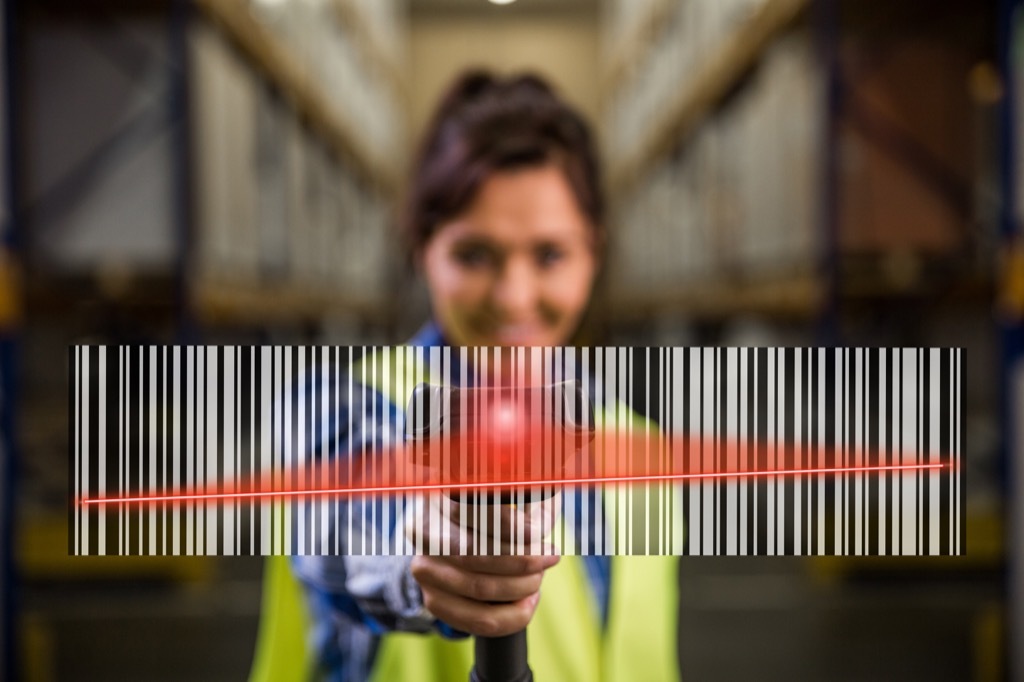 barcode scanner lady