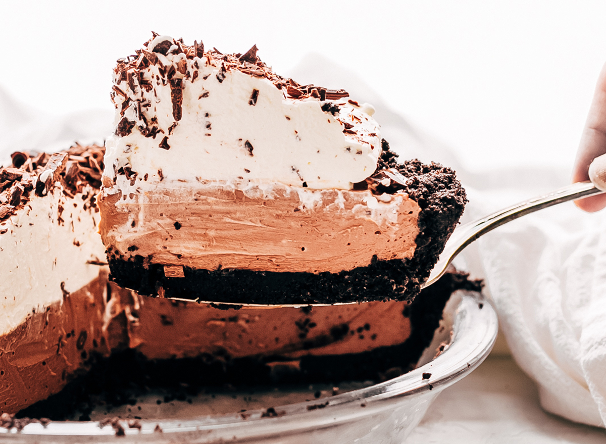 Nutella pie no bake