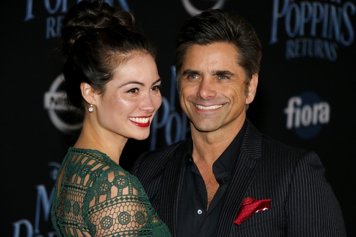 Caitlin McHugh and John Stamos 2018