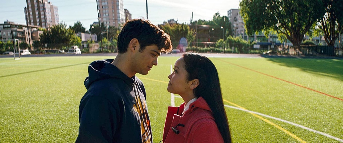 Noah Centineo and Lana Condor in To All the Boys I've Loved Before