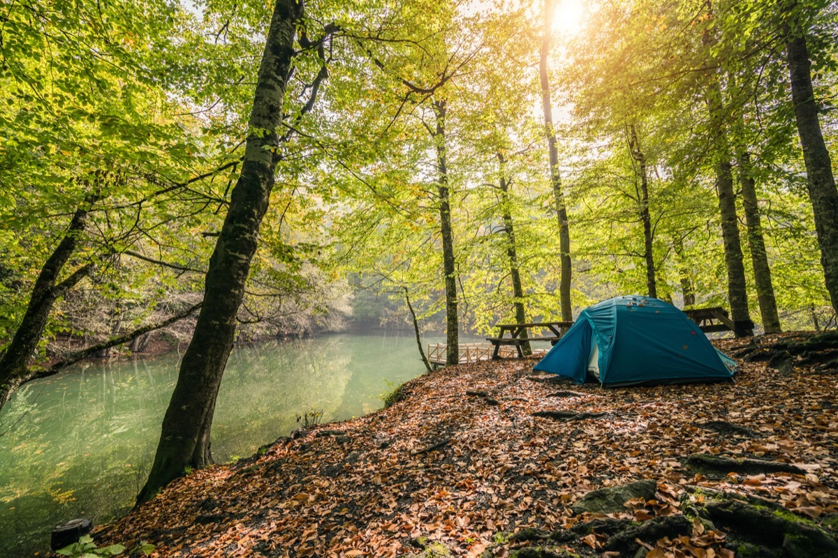 Camping in Bolu yedig√∂ller national park