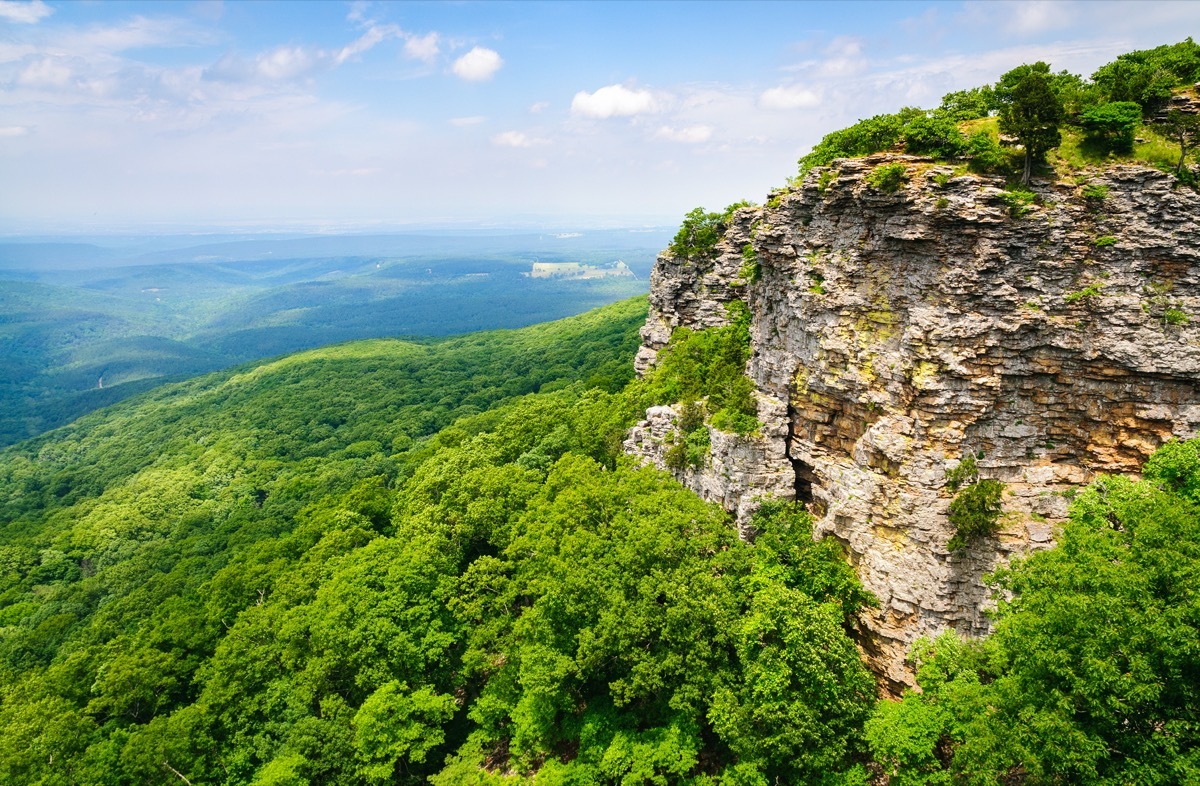 grand view of Mount Magazine State Park