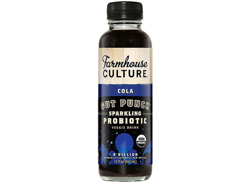 Farmhouse culture sparkling probiotic beverage cola