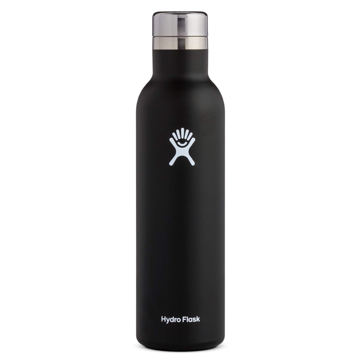 hydro flask black wine bottle