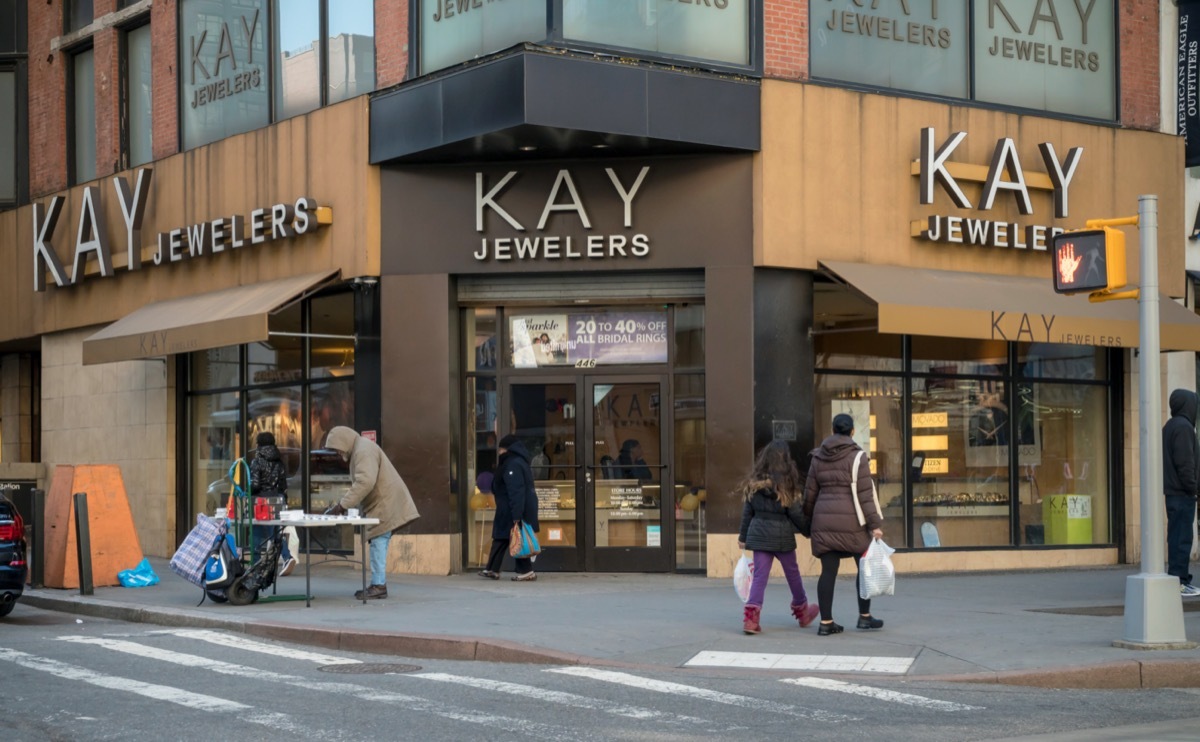 Kay Jewelers in Downtown Brooklyn in New York