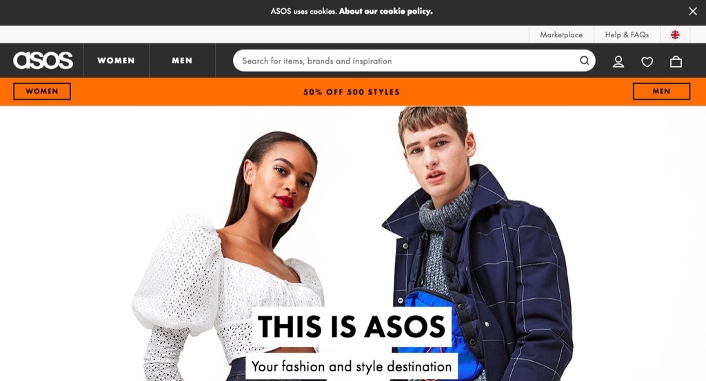 ASOS Website {Save Money on Athletic Wear}