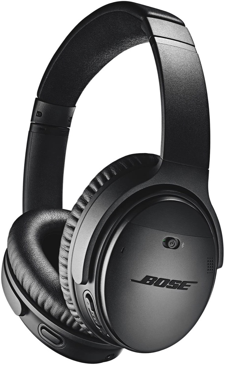 black bose headphones