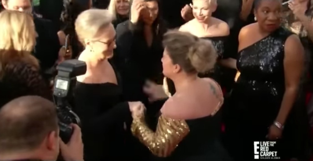 kelly clarkson meets Meryl