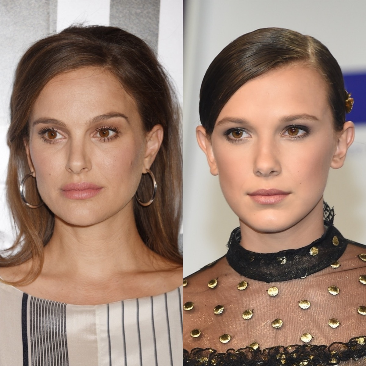 Natalie Portman Millie Bobby Brown