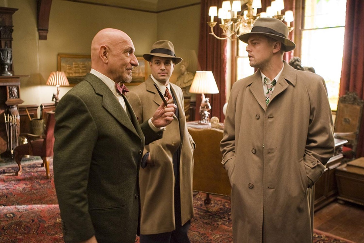 Leonardo DiCaprio, Ben Kingsley, and Mark Ruffalo in Shutter Island (2010) 