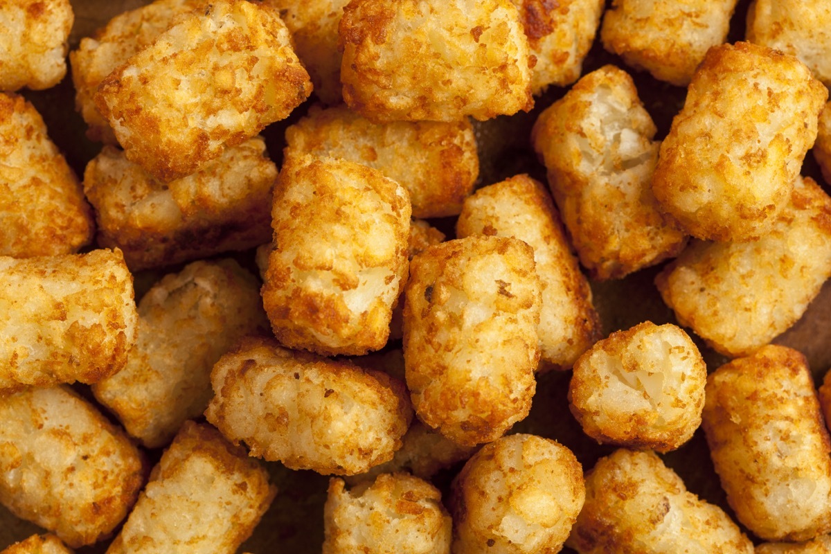 fried potato, tater tots