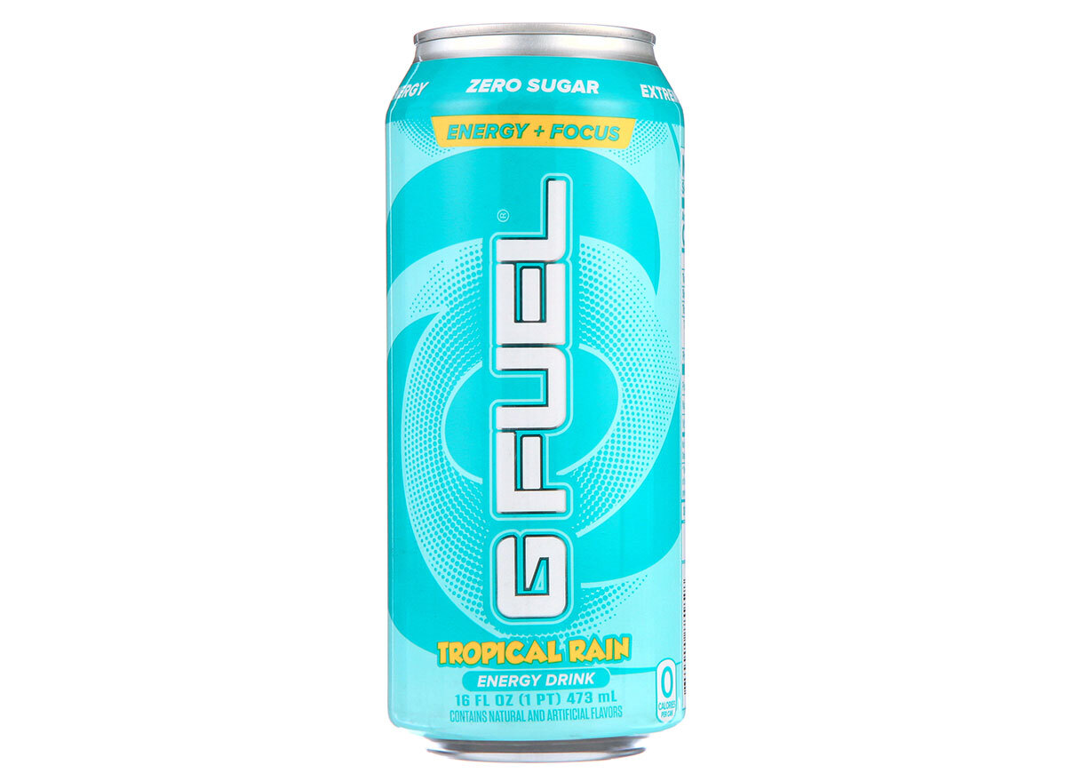 g fuel tropical rain sugar free energy drink