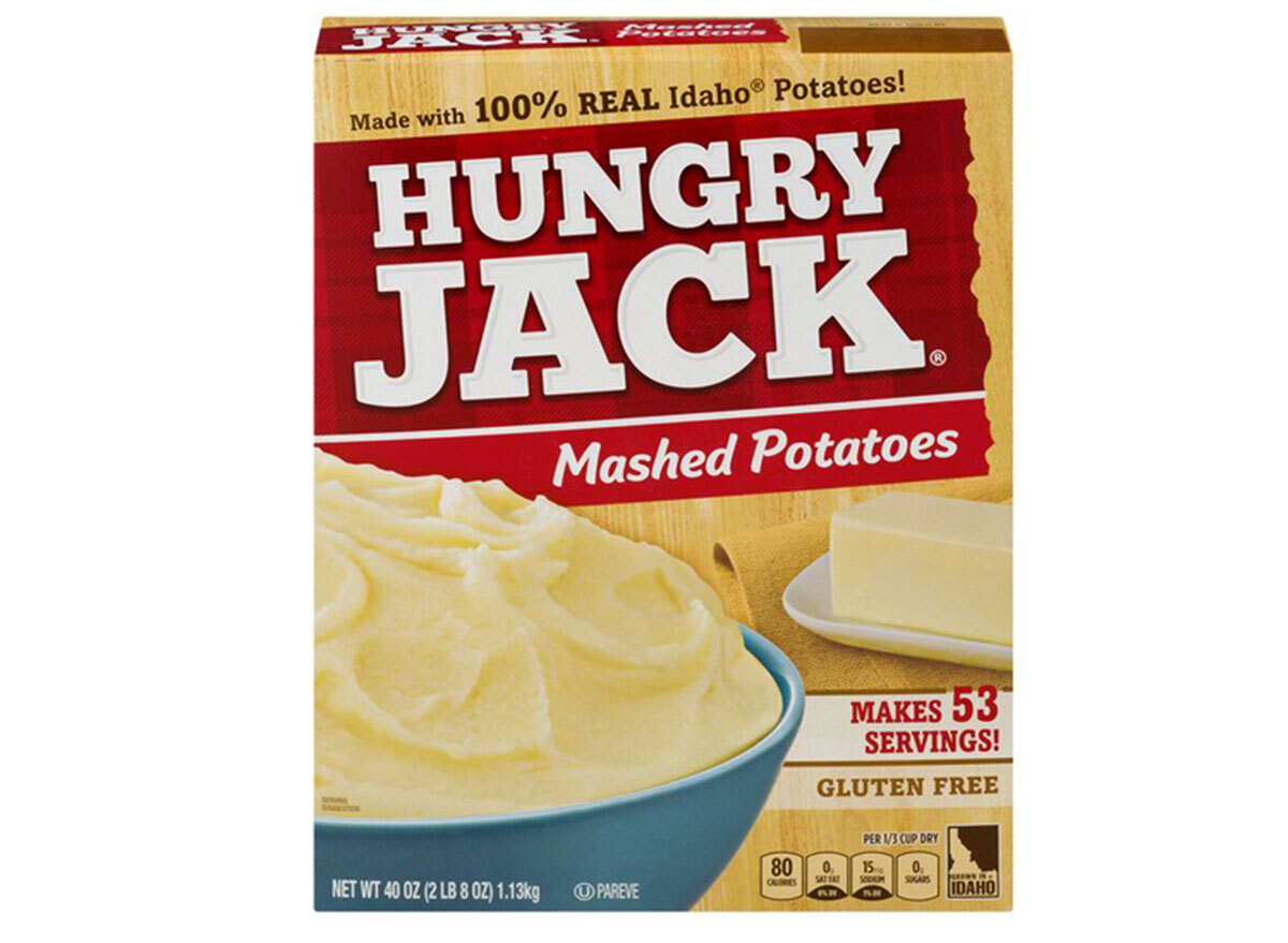 hungry jack mashed potatoes