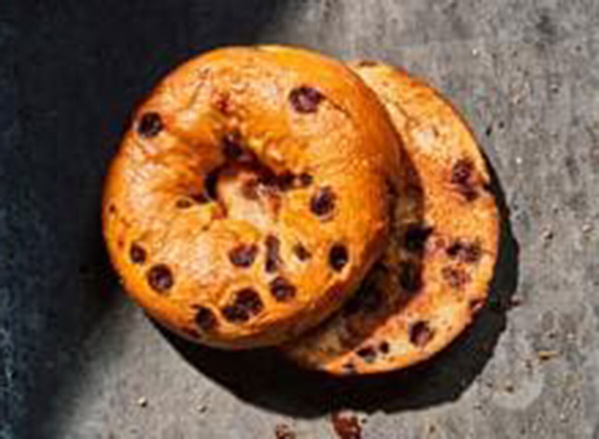 panera chocolate chip bagel