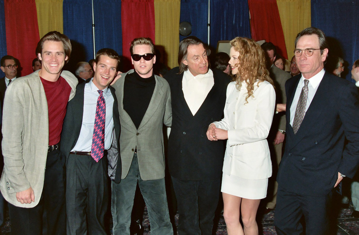 The cast and director of 