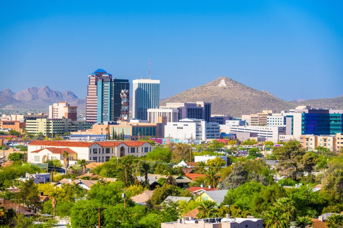 tucson arizona skyline