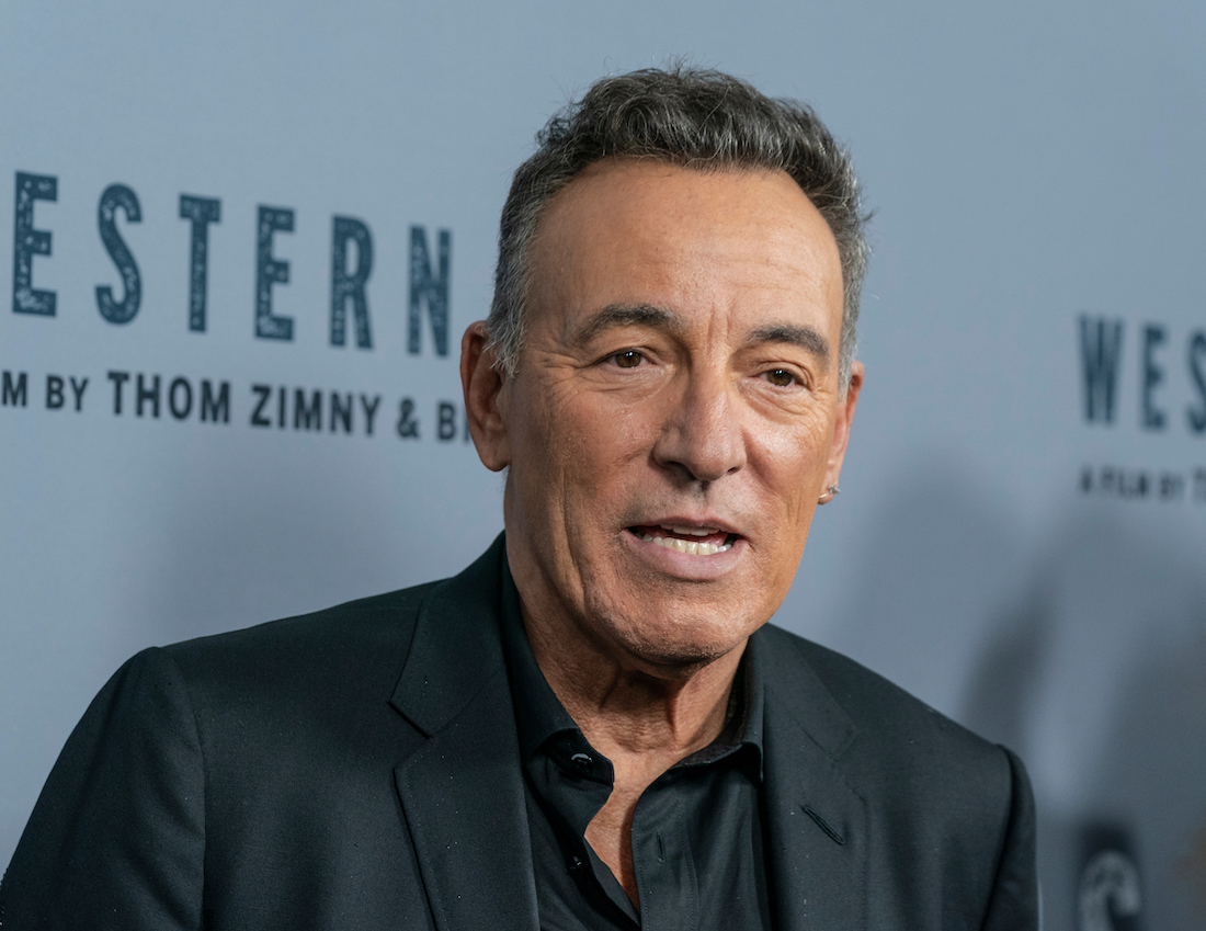 Bruce Springsteen at a screening of 