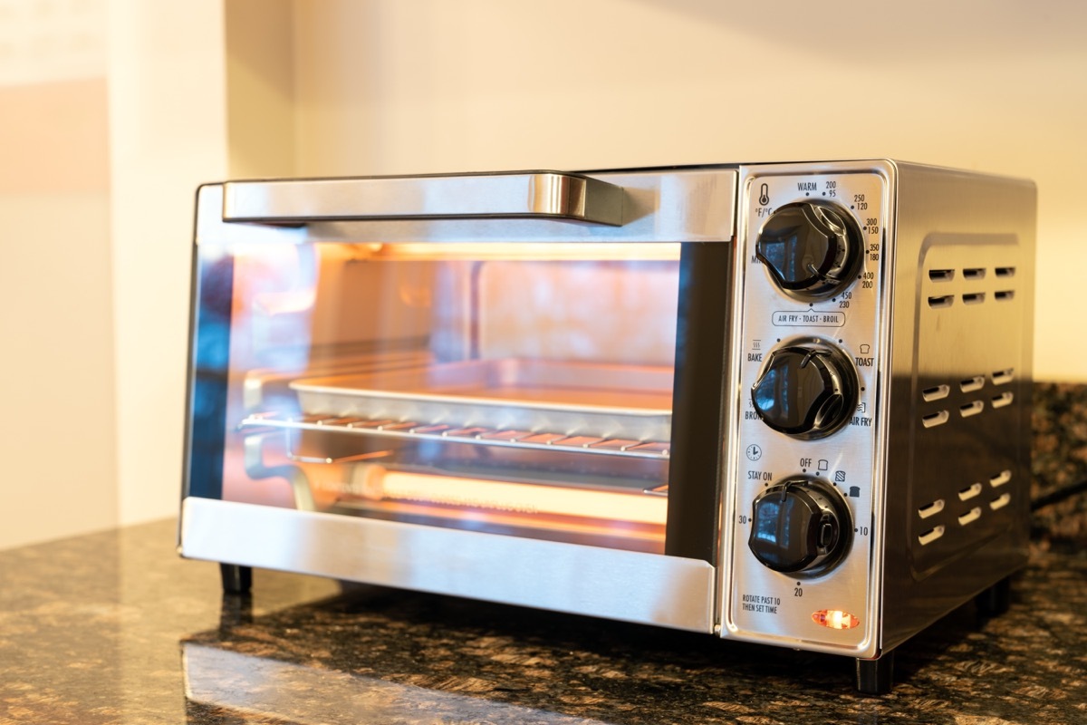 Toaster Oven on Counter