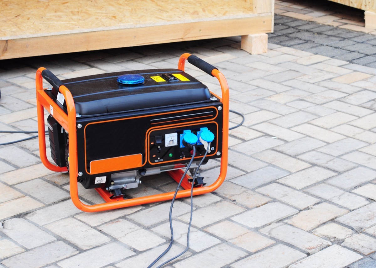 A Portable Generator Home Hazards