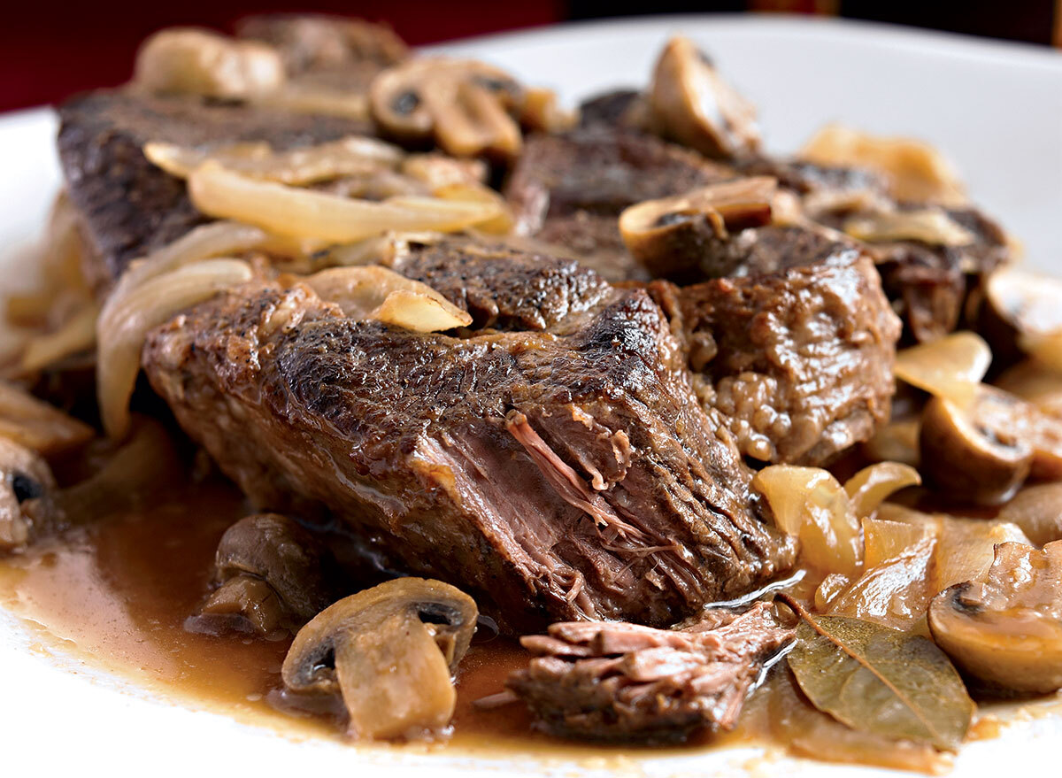 Slow cooker beef and beer