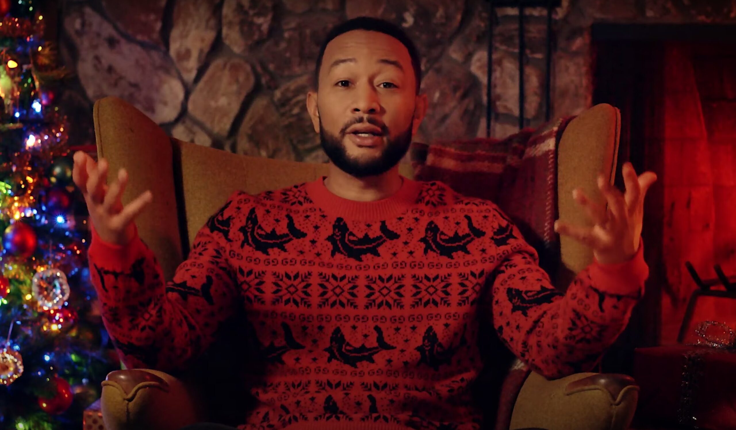 John Legend Christmas video