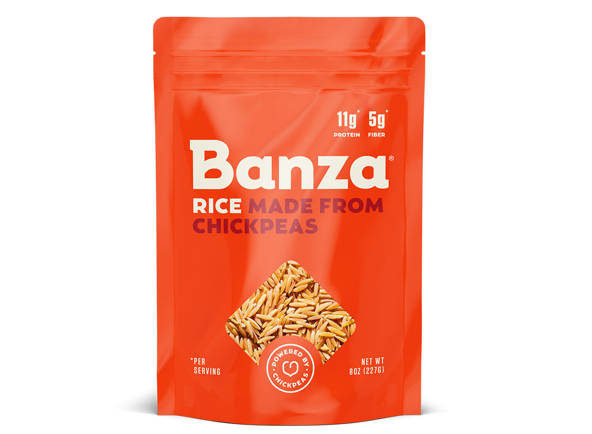 banza chickpea rice bag