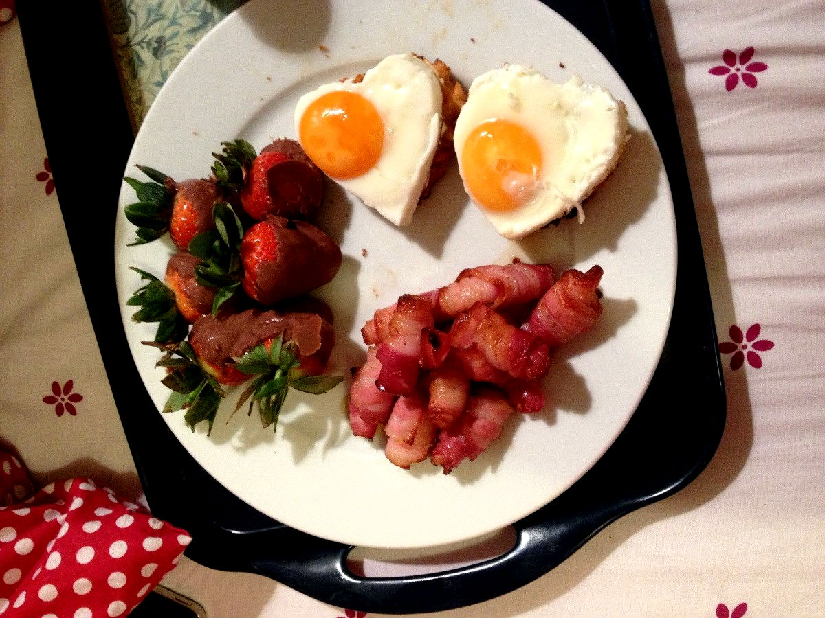 Heart Shaped Food - breakfast