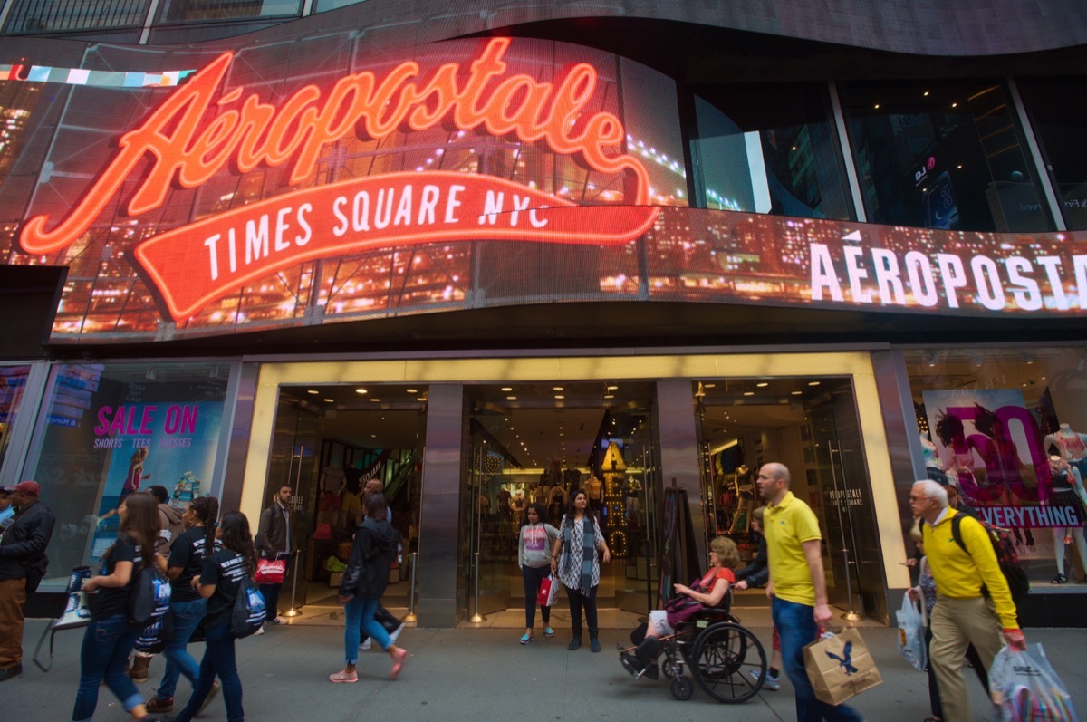 aeropostale store in times square