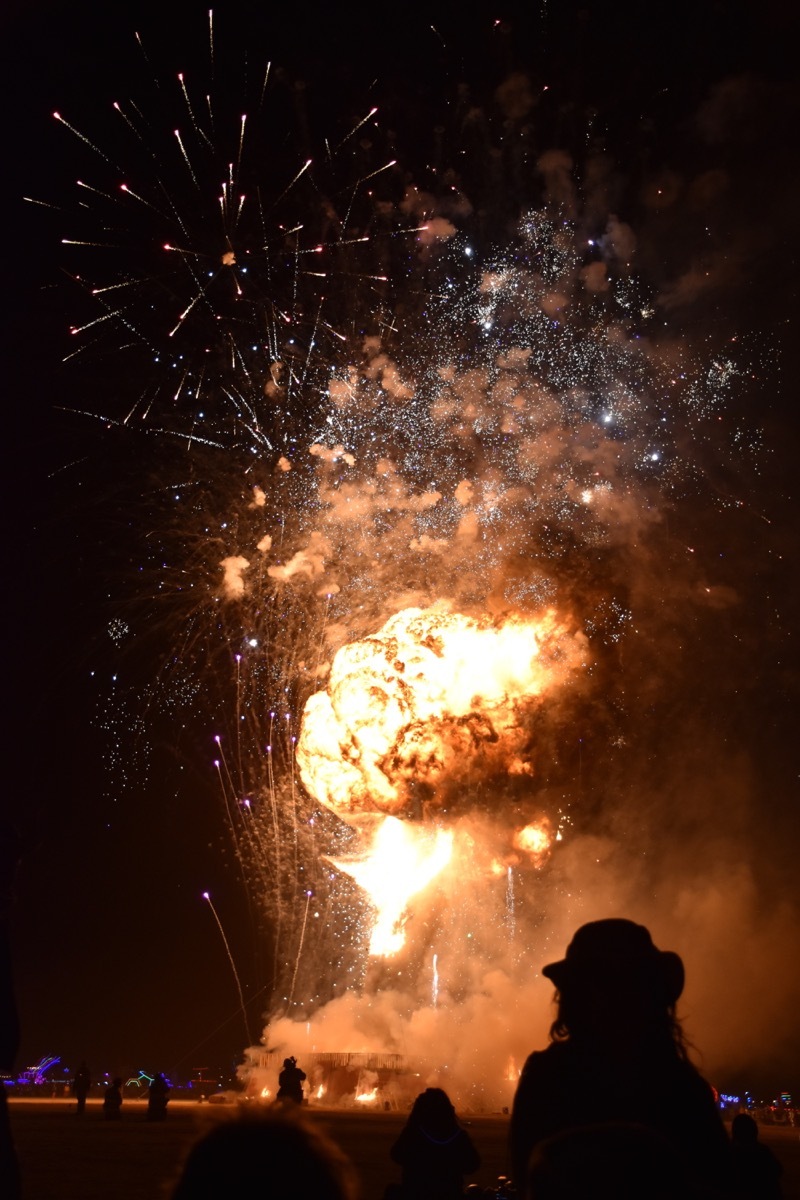 Fire explosion at Burning Man, weirdest summer traditions by state