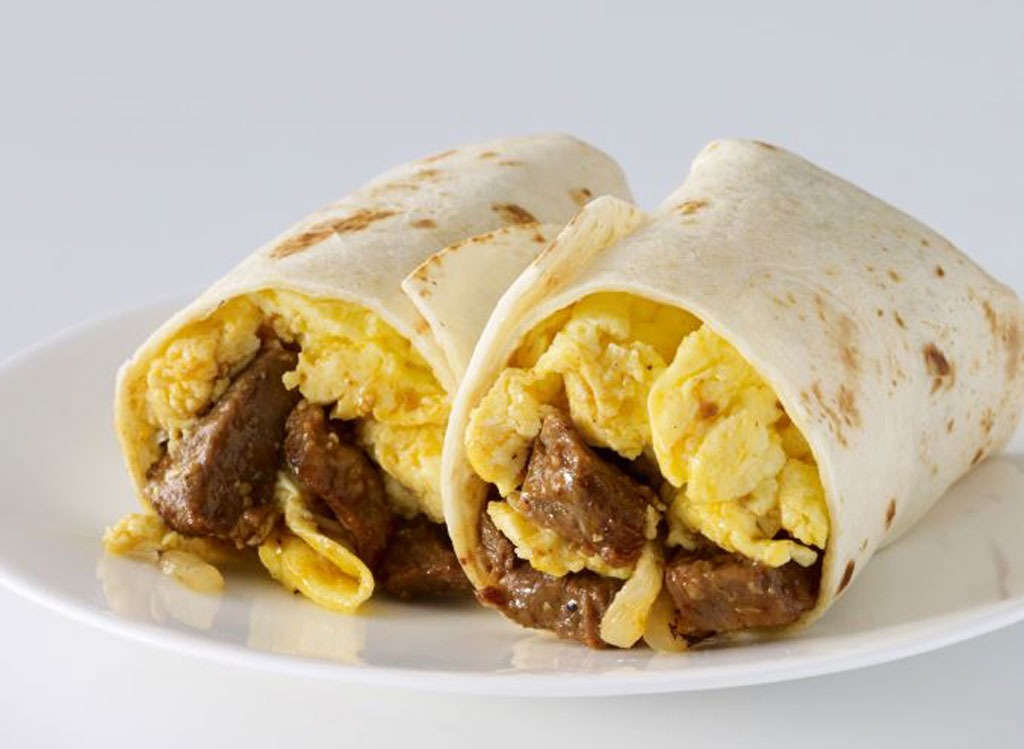 seared steak egg wrap