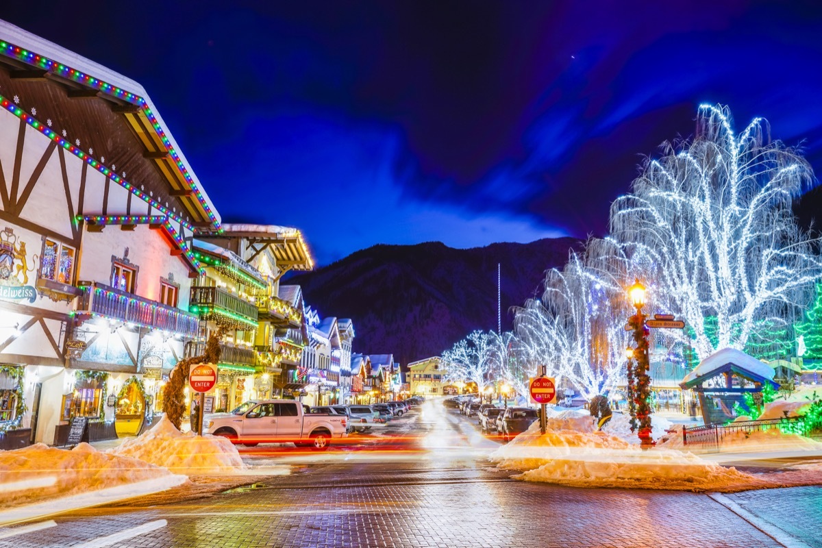 Leavenworth, Washington Christmas towns in America