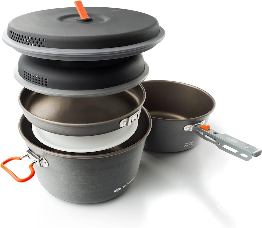 GSI Outdoors stackable camping cookware