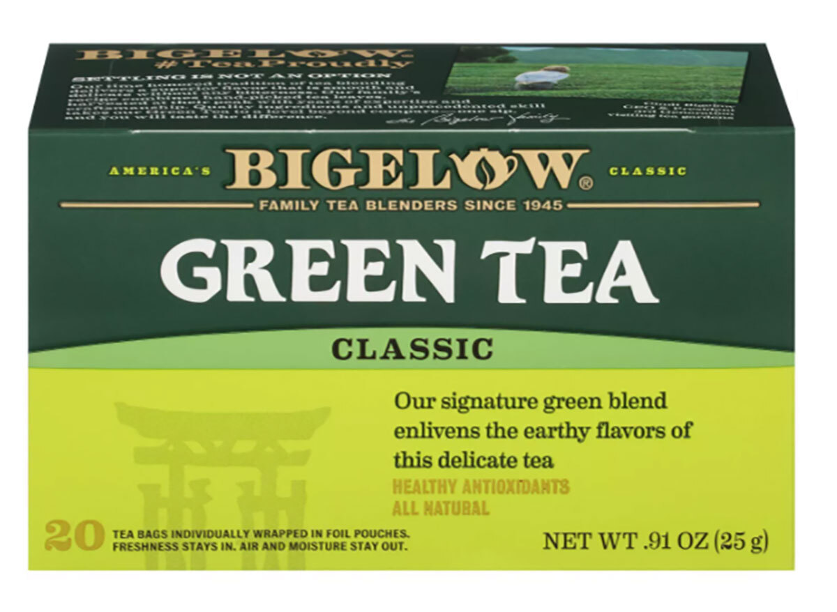 box of bigelow green tea